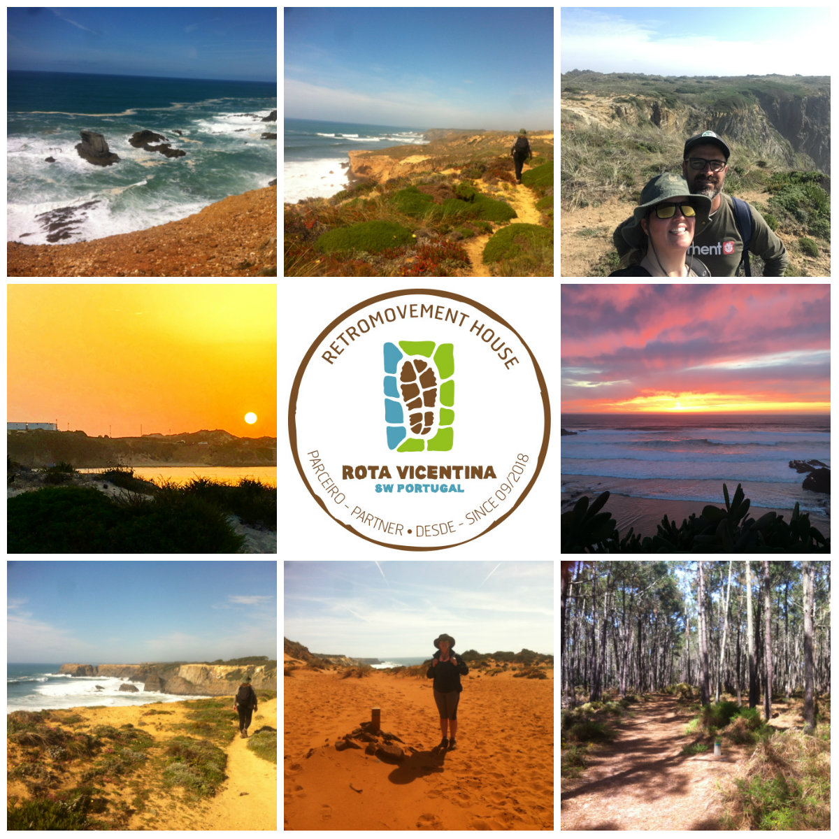 Rota Vicentina collage